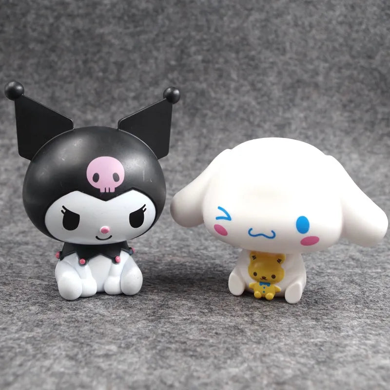 Cute Sanrio Anime DIY Figure Set for Kids