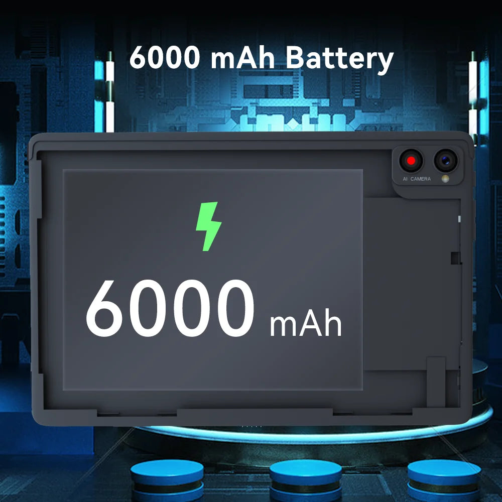 Tablet Android 13, 10.1" Screen, Octa-Core, 4GB+64GB
