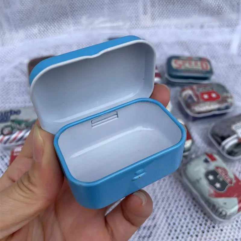 Colorful Mini Tin Storage Box