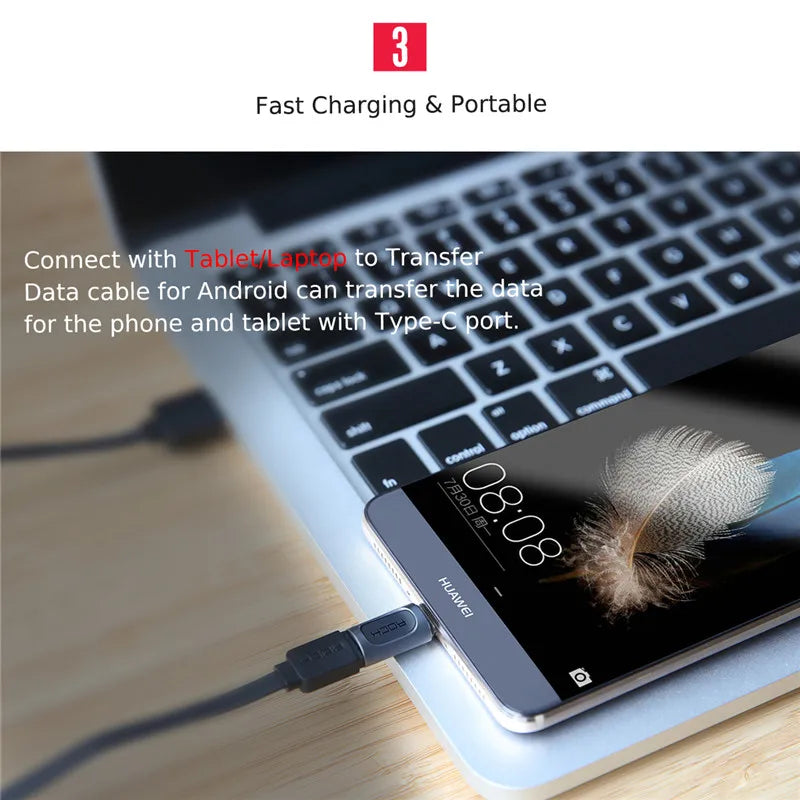 Adaptador Micro USB Convertidor USB-C 3.1 OTG