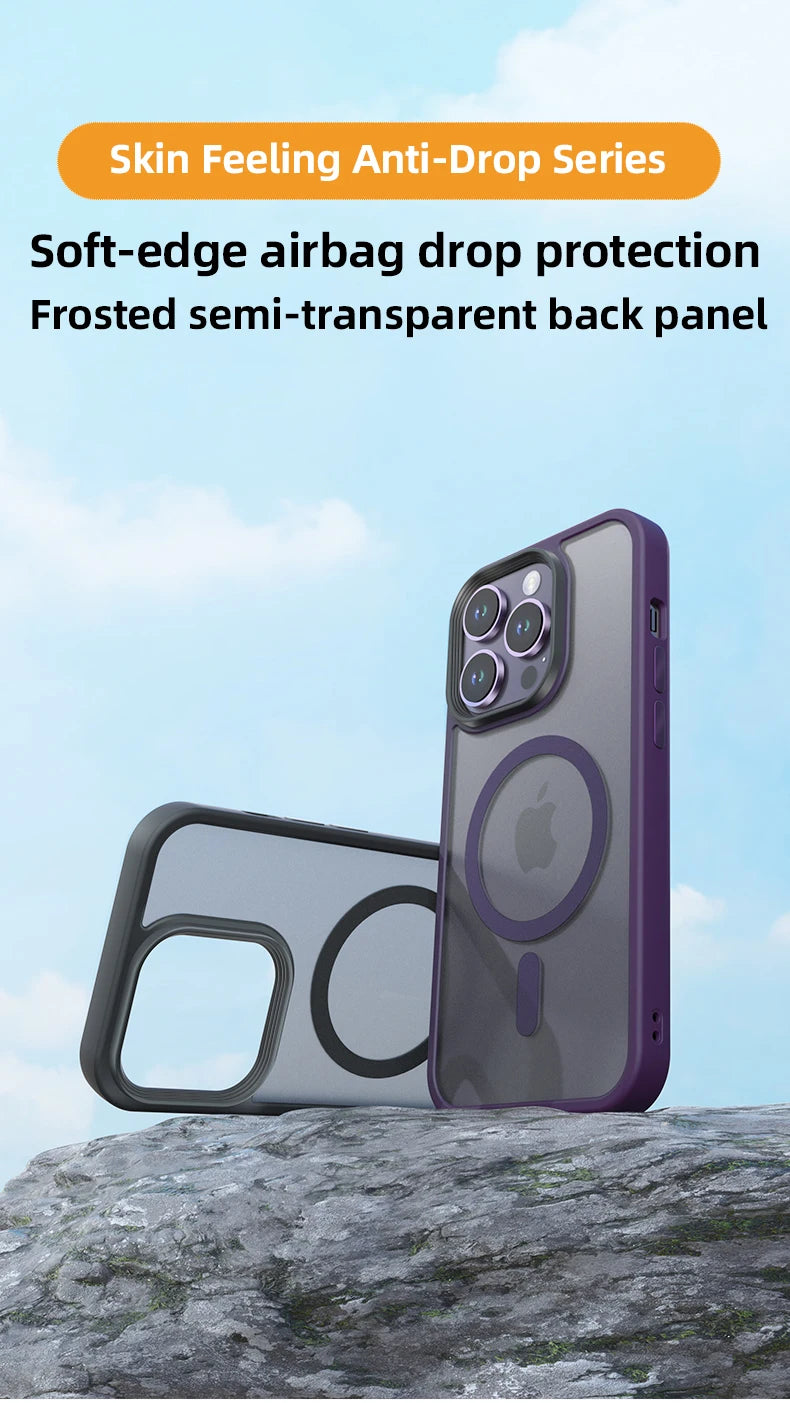 Magnetic Wireless Charging Phone Case