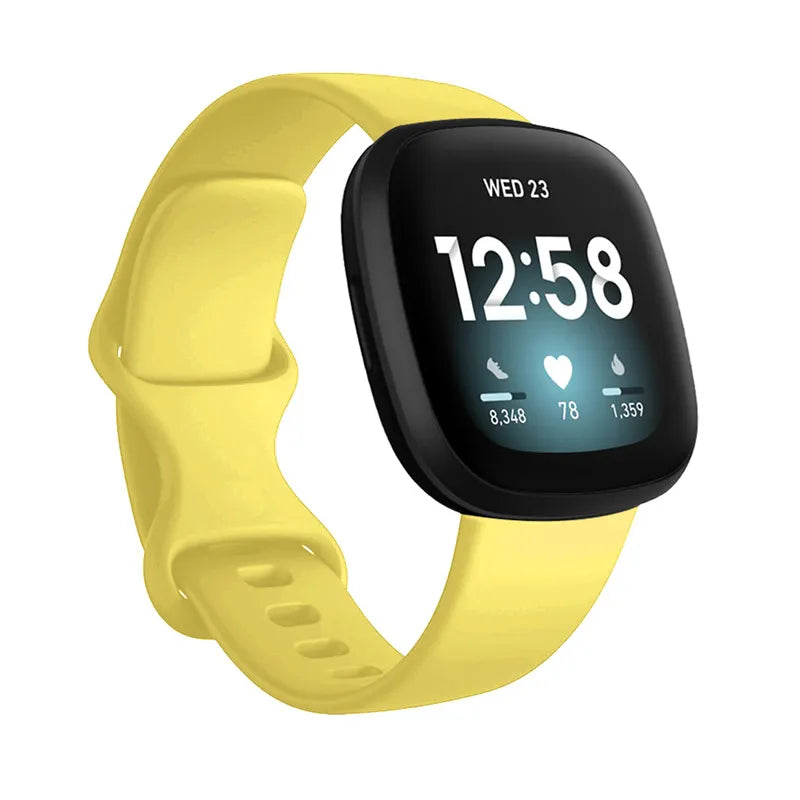 Fitbit Versa 3 Watch Band Reloj inteligente suave Correa pulsera deportiva