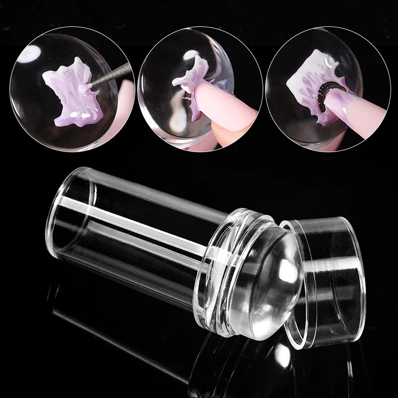 Silicone Nail Art Stamp Scraper