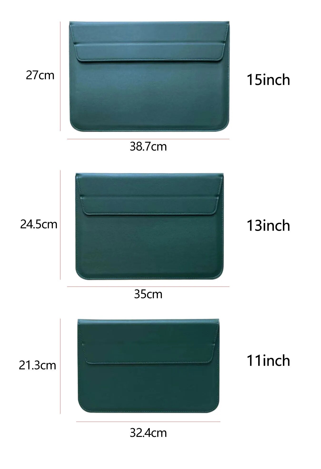 Laptop Sleeve For Macbook Air 13 Case Pro Retina 11 15 Notebook Stand Cover