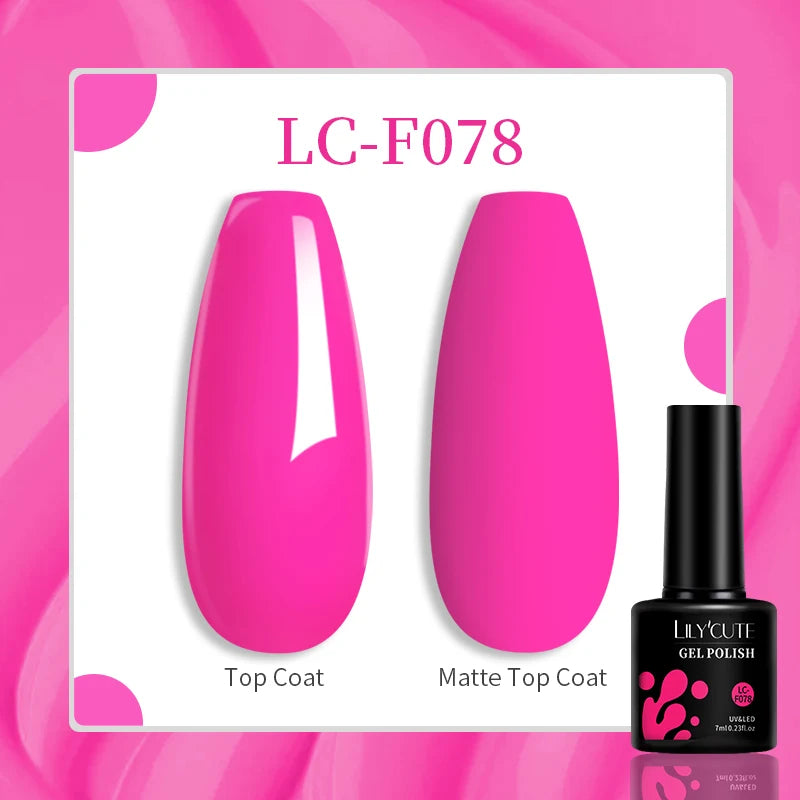 Thermal Gel Nail Polish 3-layers