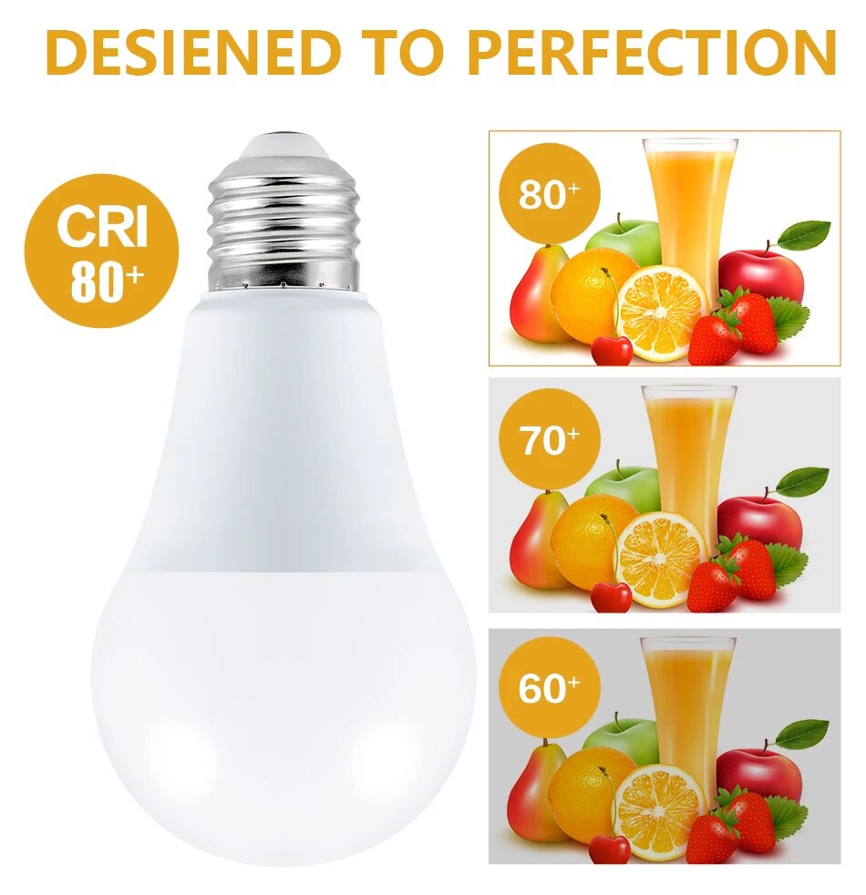 Spotlight Bulb with E27, E14, GU10, B22 bases