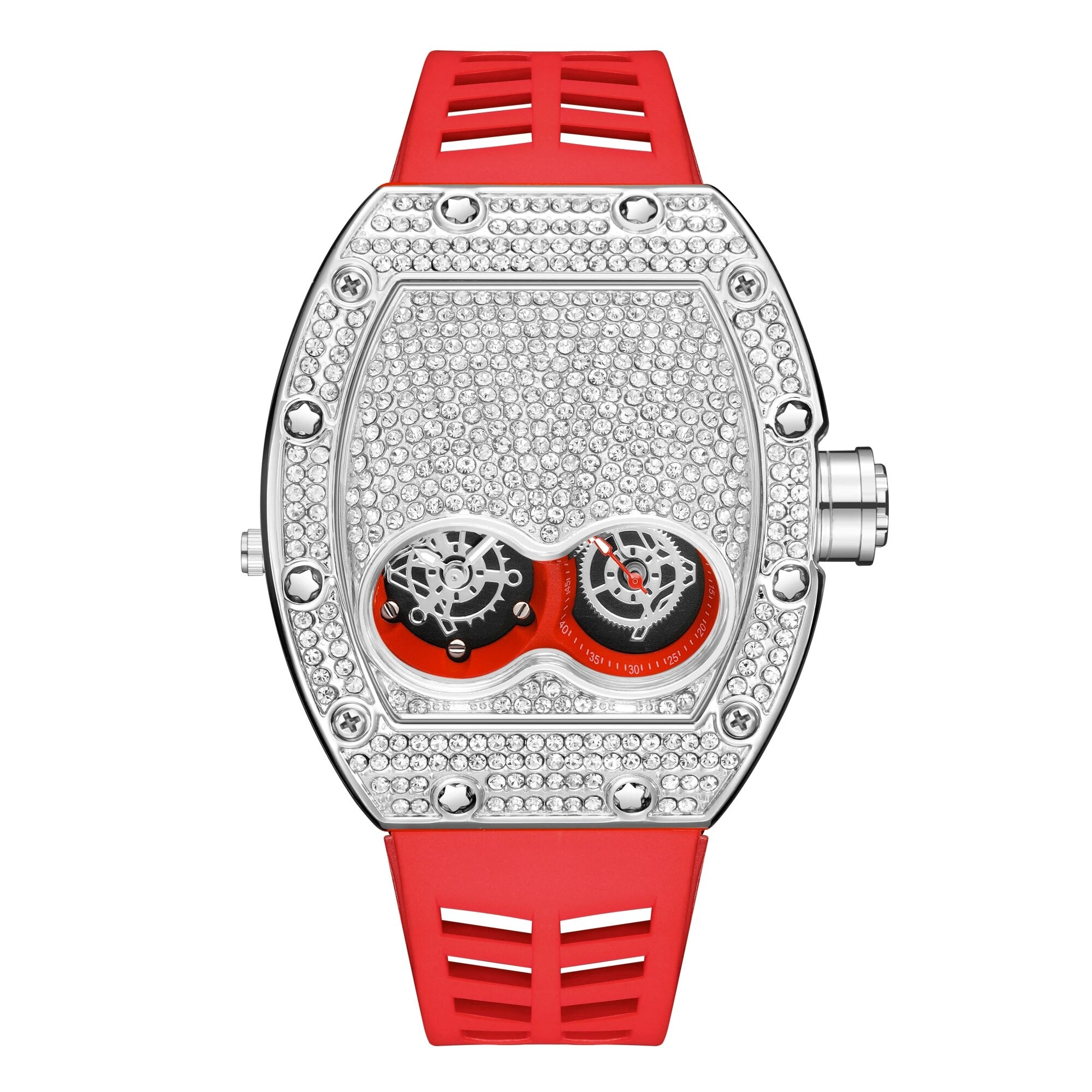 Diamond Gold Stainless Steel Quartz Wristwatches