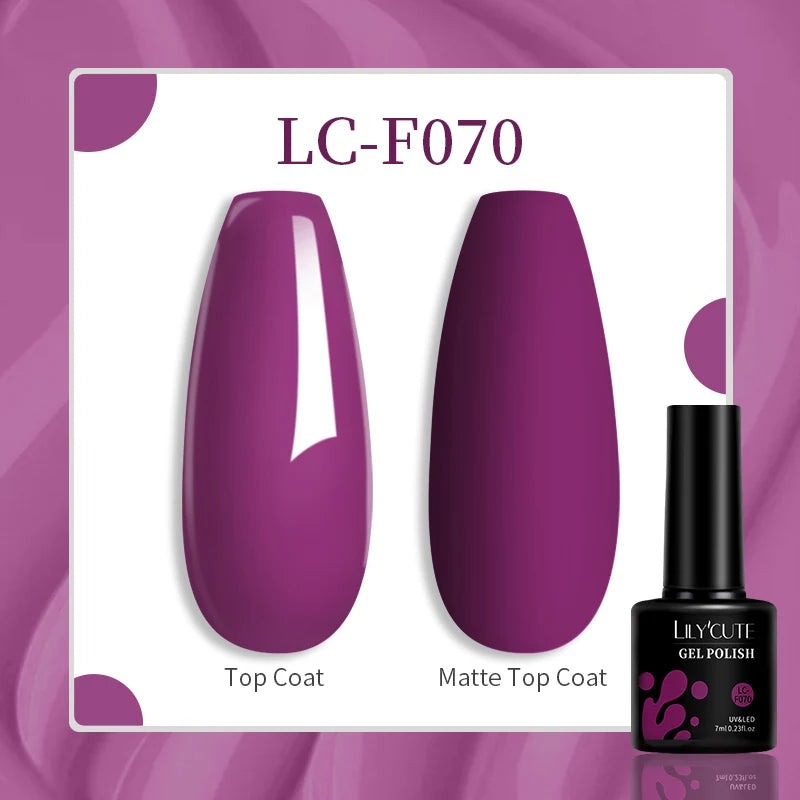 Thermal Gel Nail Polish 3-layers