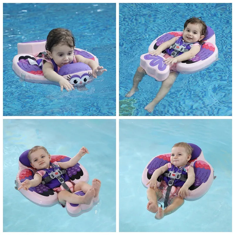 Toddler Non-Inflatable Buoy Swim Trainer Lying