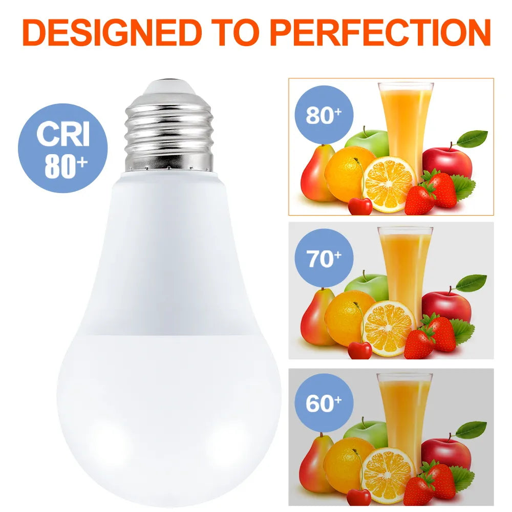 Spotlight Bulb with E27, E14, GU10, B22 bases