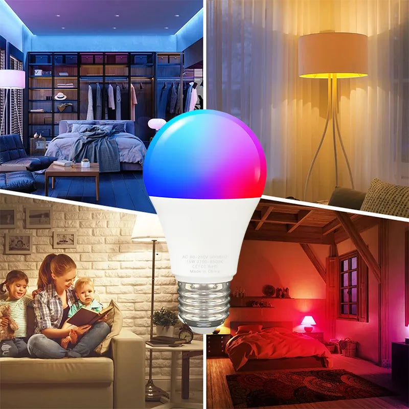 Magic Bulb E14 E14 GU10 RGBCW LED Bulb For Smart Life