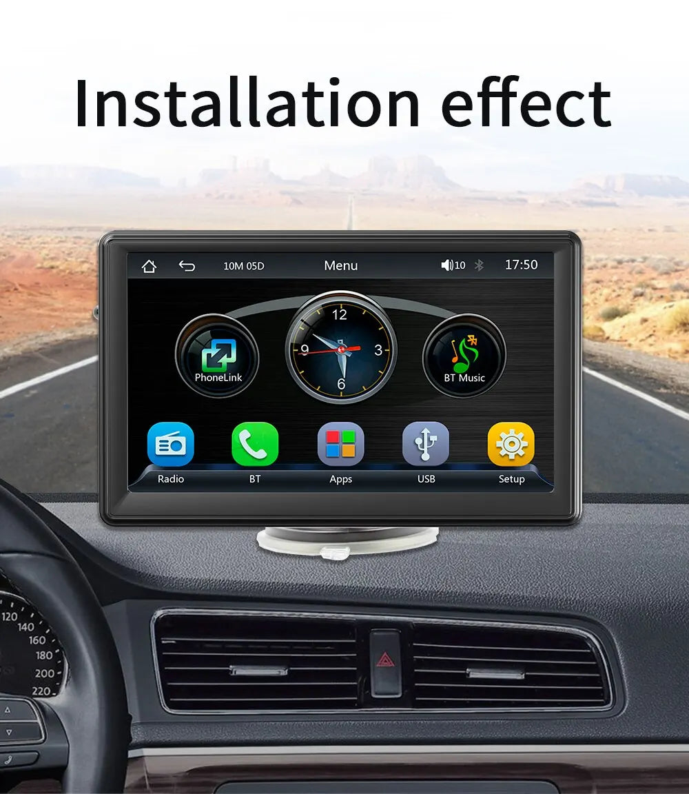 Reproductor de vídeo multimedia universal para radio de coche