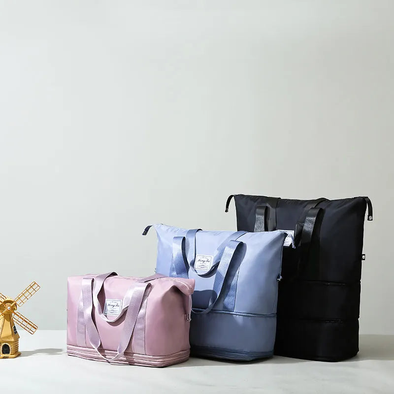 Bolsa de viaje con doble cremallera