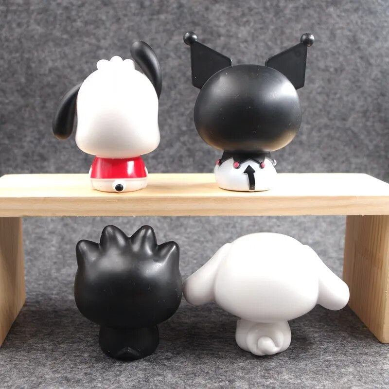 Cute Sanrio Anime DIY Figure Set for Kids