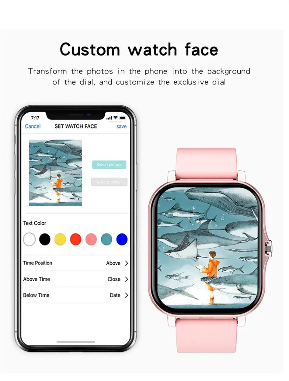 Fitness Tracker Waterproof Sport Smartwatch