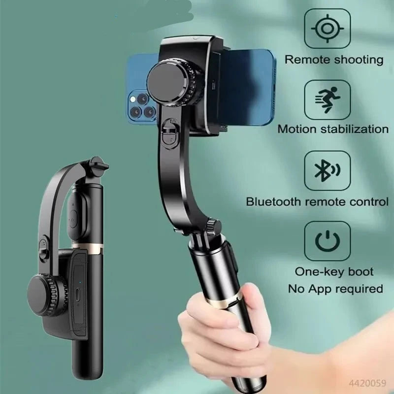 Bluetooth Estabilizador Gimbal Selfie inalámbrico