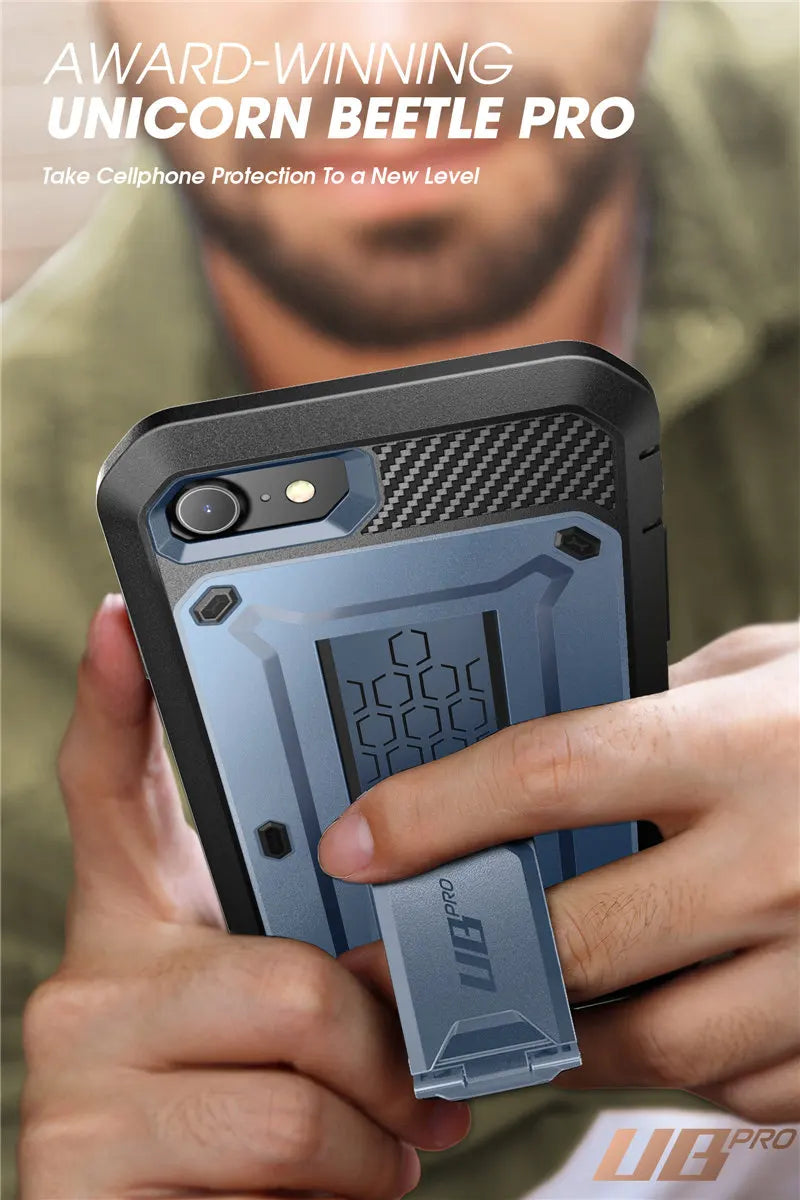 IPhone 7/8 Case Pro Rugged Holster Cover
