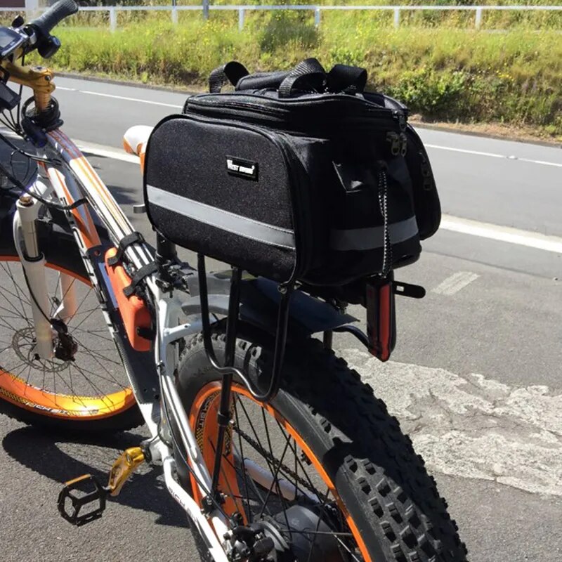 3 In 1 Waterproof Bicycle Trunk Large Capacity Travel Bag