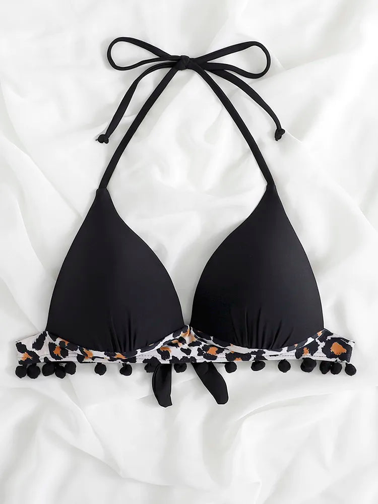 High Waist Thong Swimwear Trunks Bikinis Top