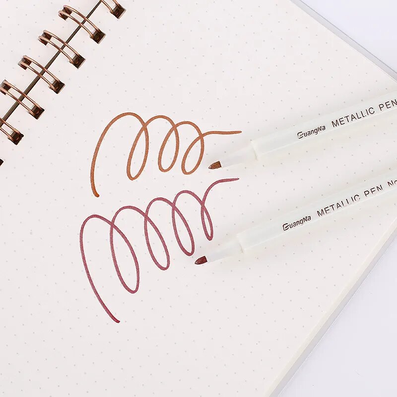 Metallic Marker Set for Rock Painting Card Making and Crafts