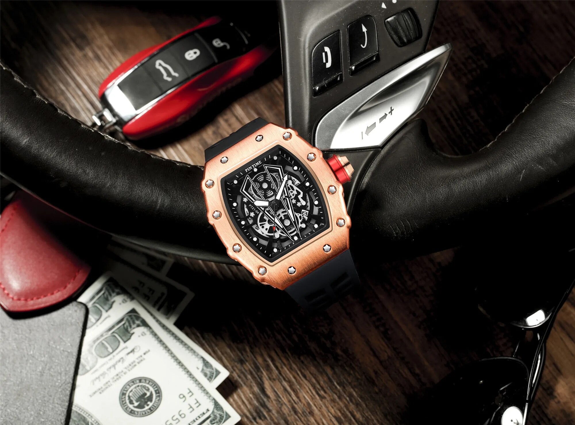 Strap Quartz Sport Wrist Watches
