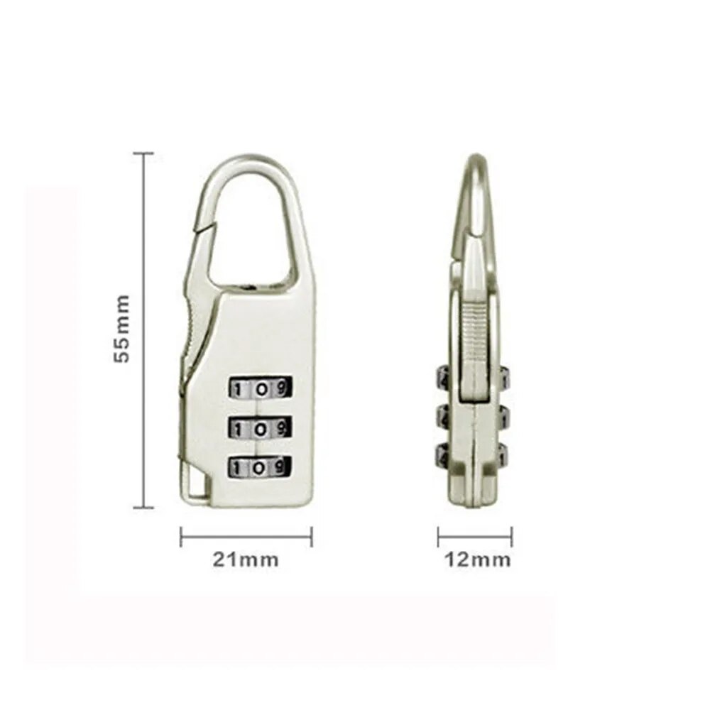 Password Code Number Travel Security Lock