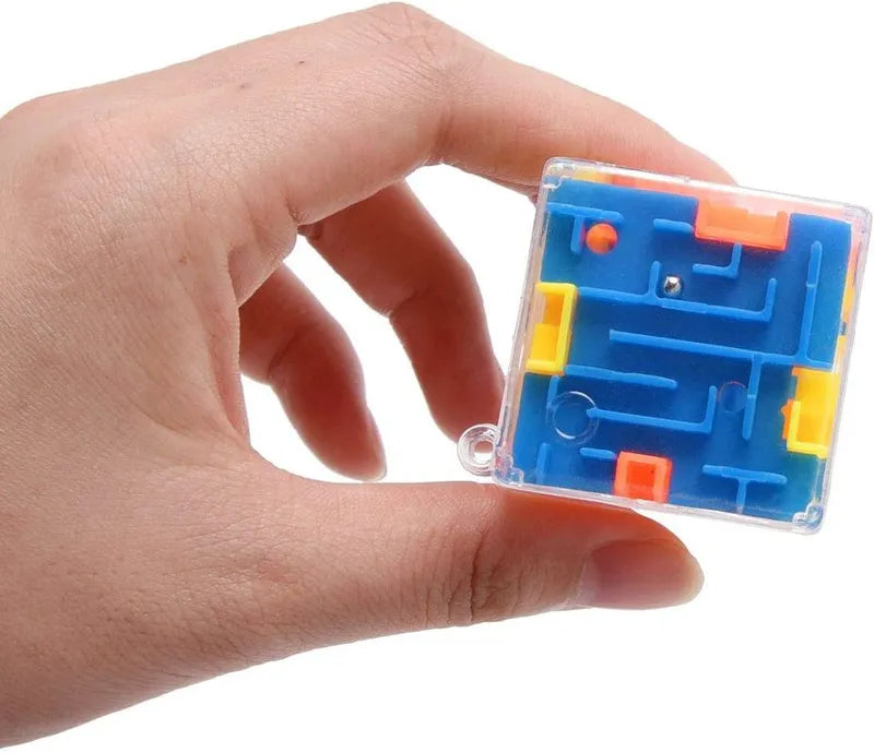 3D Maze Magic Cube Six-sided Transparent