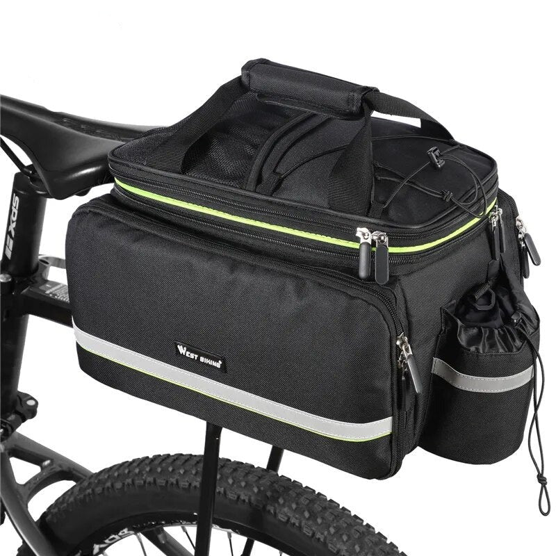 3 In 1 Waterproof Bicycle Trunk Large Capacity Travel Bag