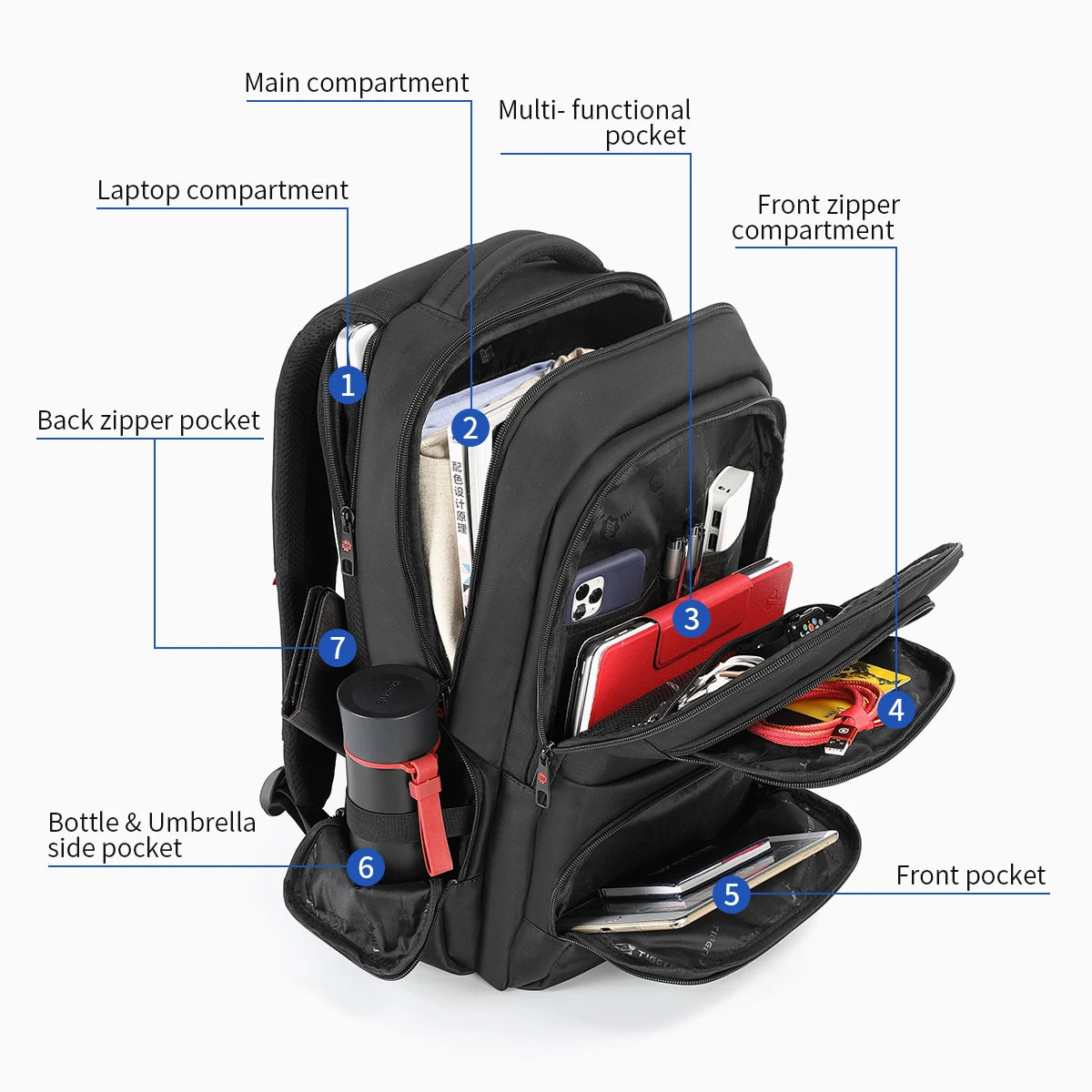 Casual Travel School Bag For Teens Mochila