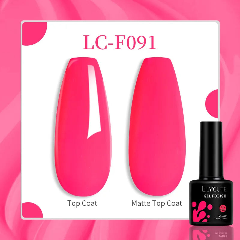 Thermal Gel Nail Polish 3-layers