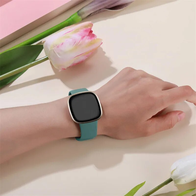 Fitbit Versa 3 Watch Band Reloj inteligente suave Correa pulsera deportiva