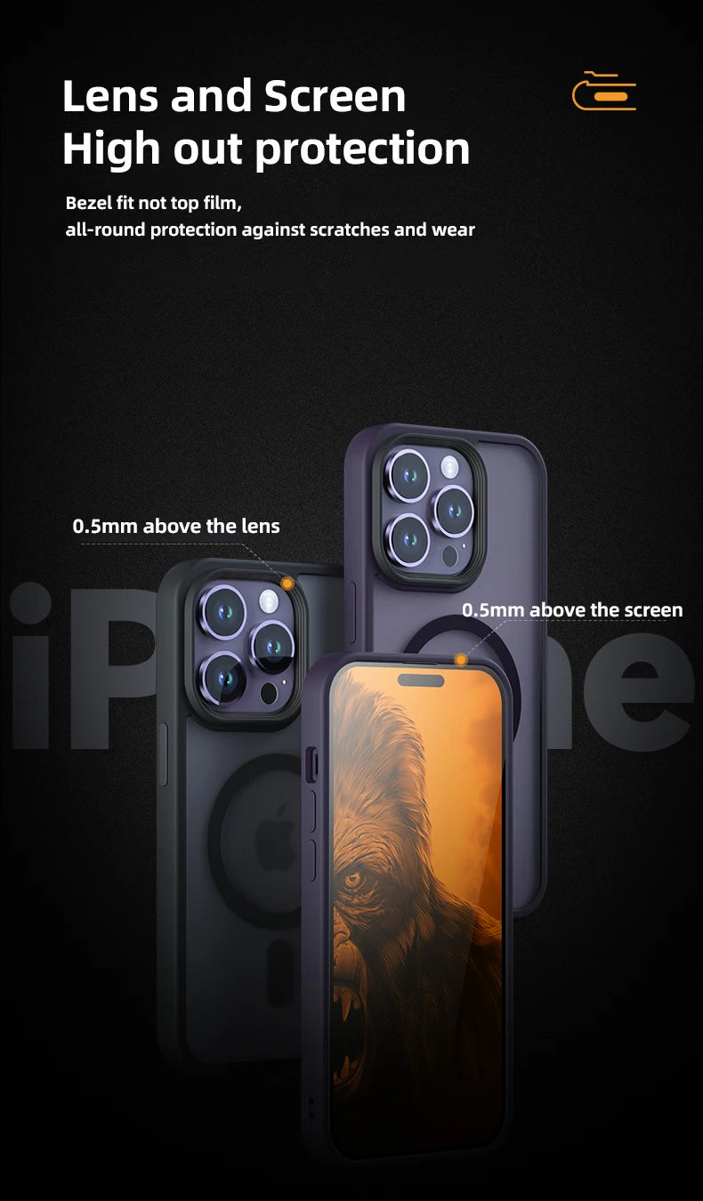 Magnetic Wireless Charging Phone Case