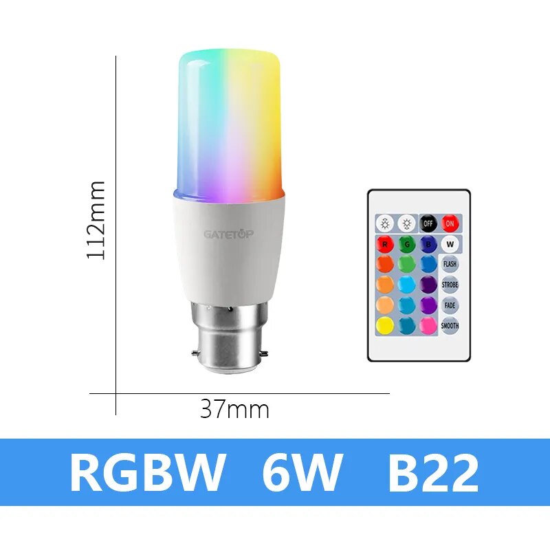 Spotlight Bulb with E27, E14, GU10, B22 bases