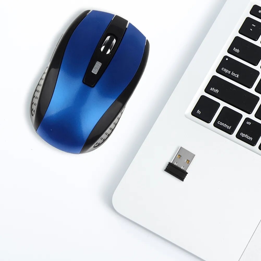 Kabellose Maus. Ergonomische Maus