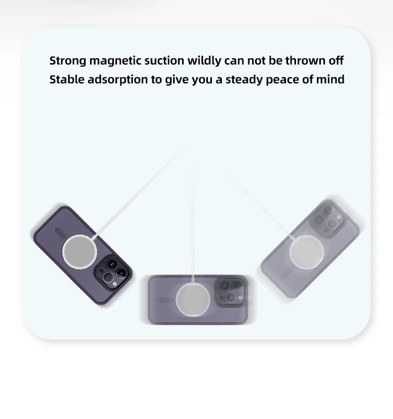 Magnetic Wireless Charging Phone Case