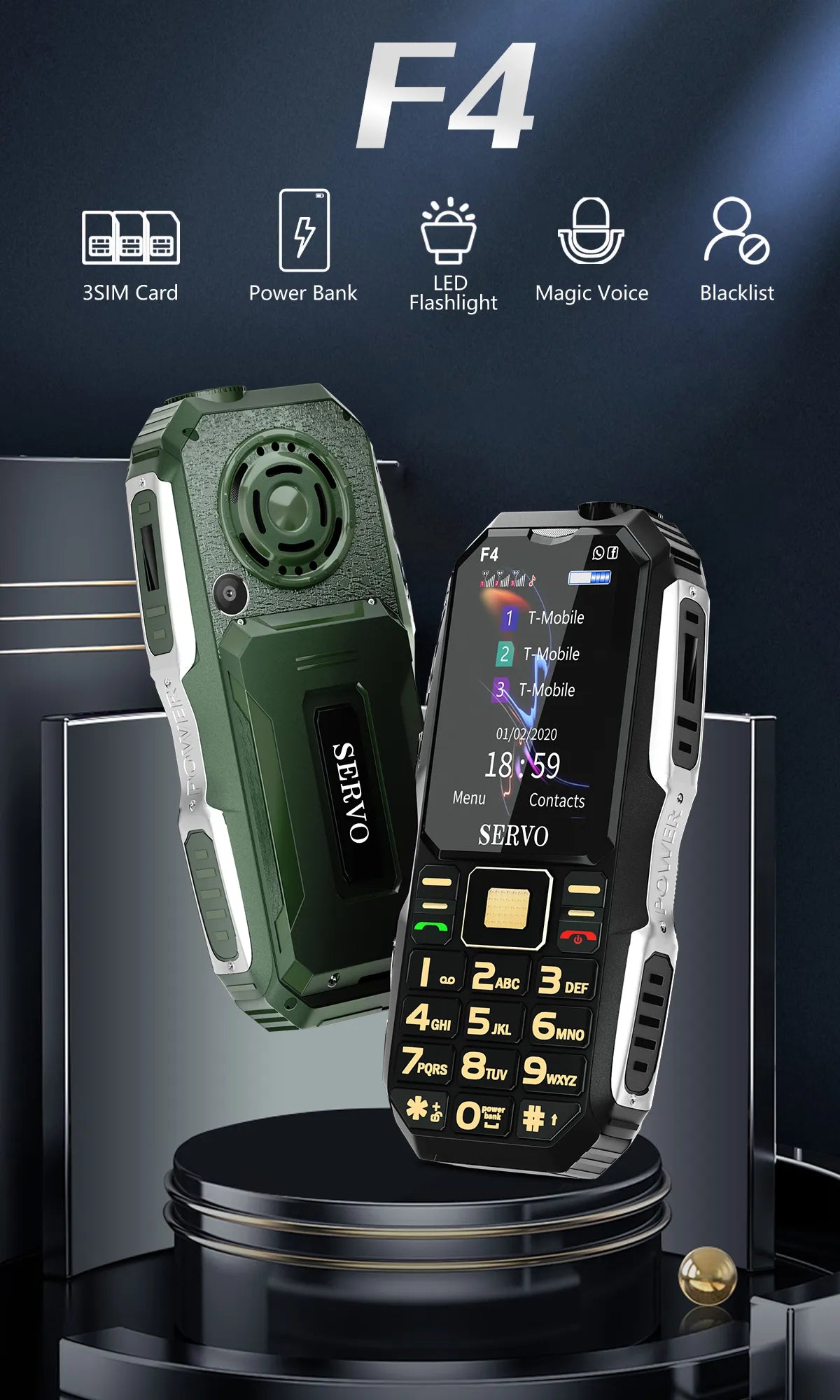 3 SIM Card  2.4“ Mobile phone