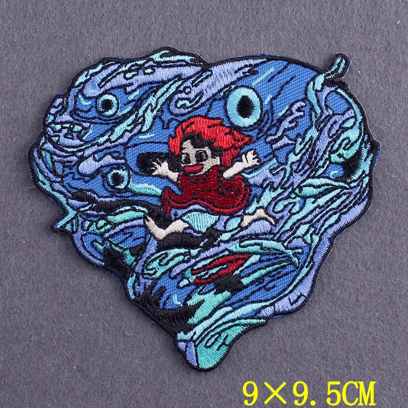 Embroidered Patches Stripes Accessory
