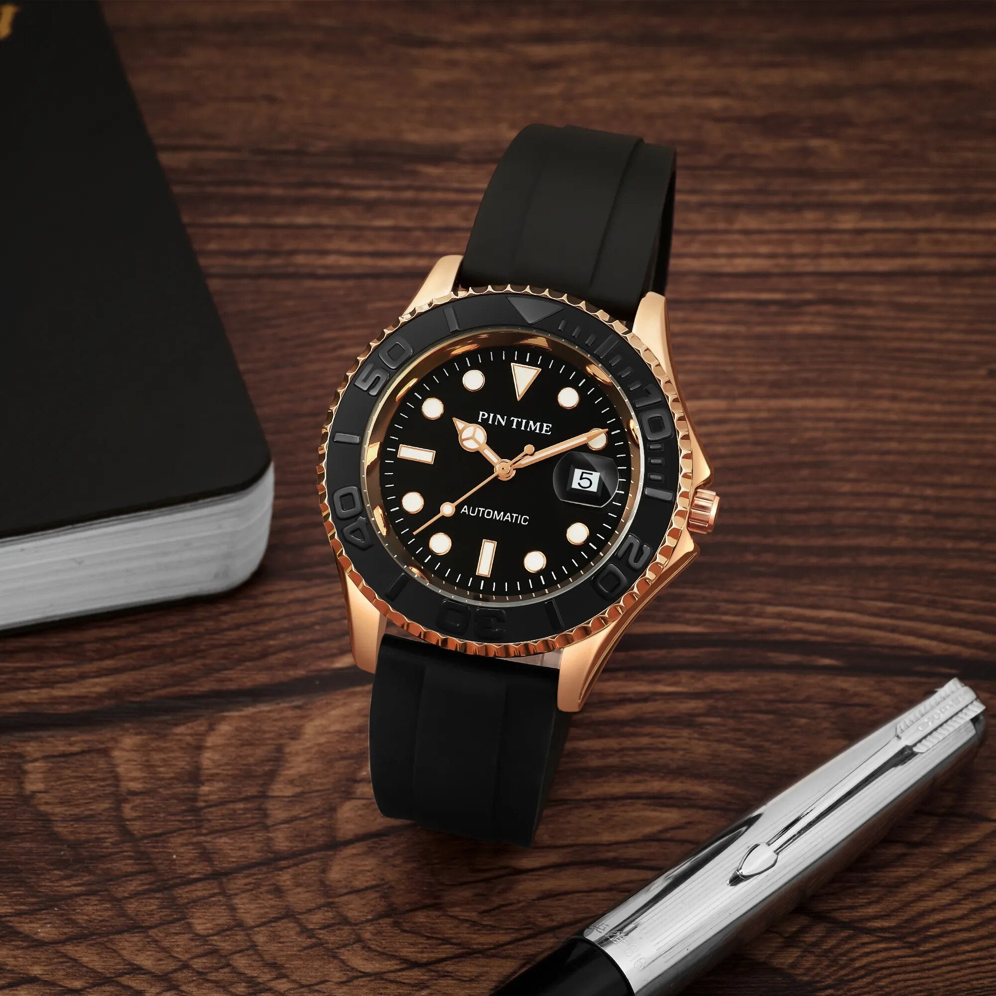 Mechanical Waterproof Sport Wrist Watch