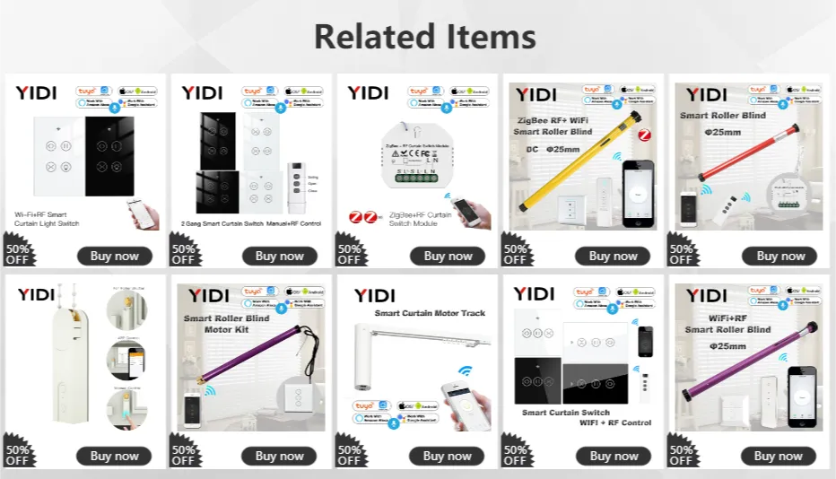 Smart Wifi Curtain Control System