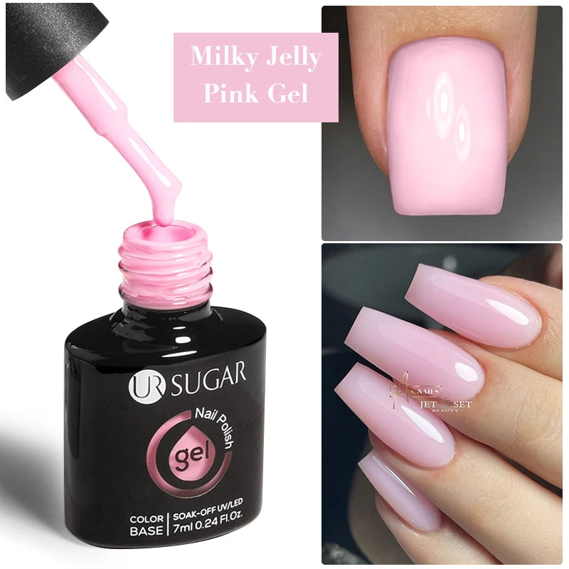 Gel Polish Jelly Pink Color