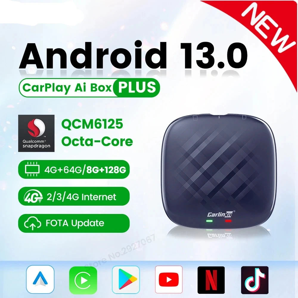 Drahtloses CarPlay Android Auto Auto