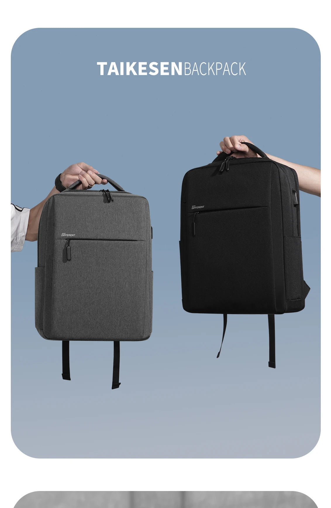 Anti-Diebstahl-Laptop-Schulreisetasche