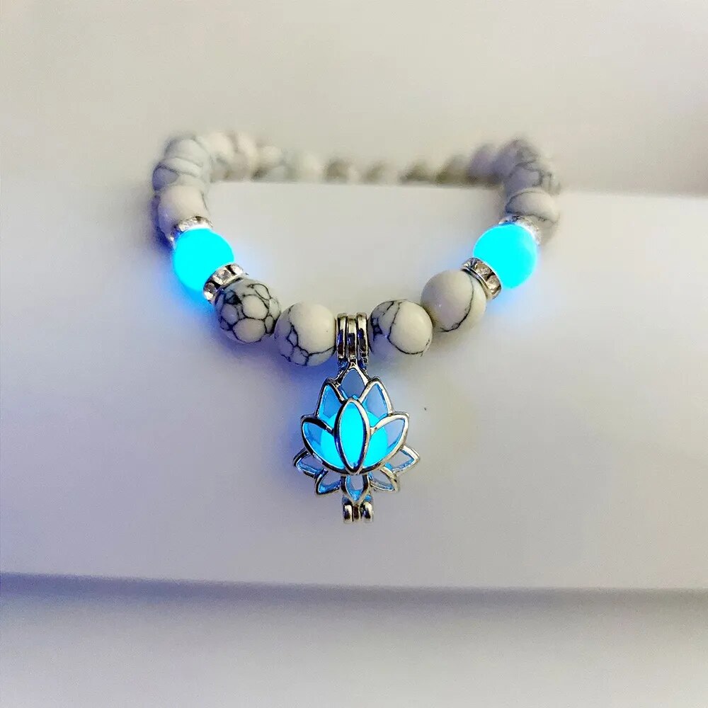 Natural Stone with Luminous Glow Bracelet