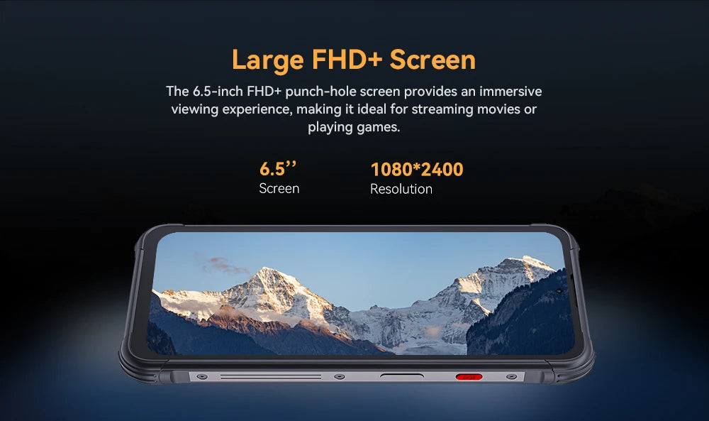 Teléfono de carga rápida de 8GB+256GB, 10600mAh, 33W