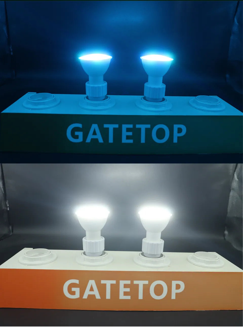 Spotlight Bulb with E27, E14, GU10, B22 bases