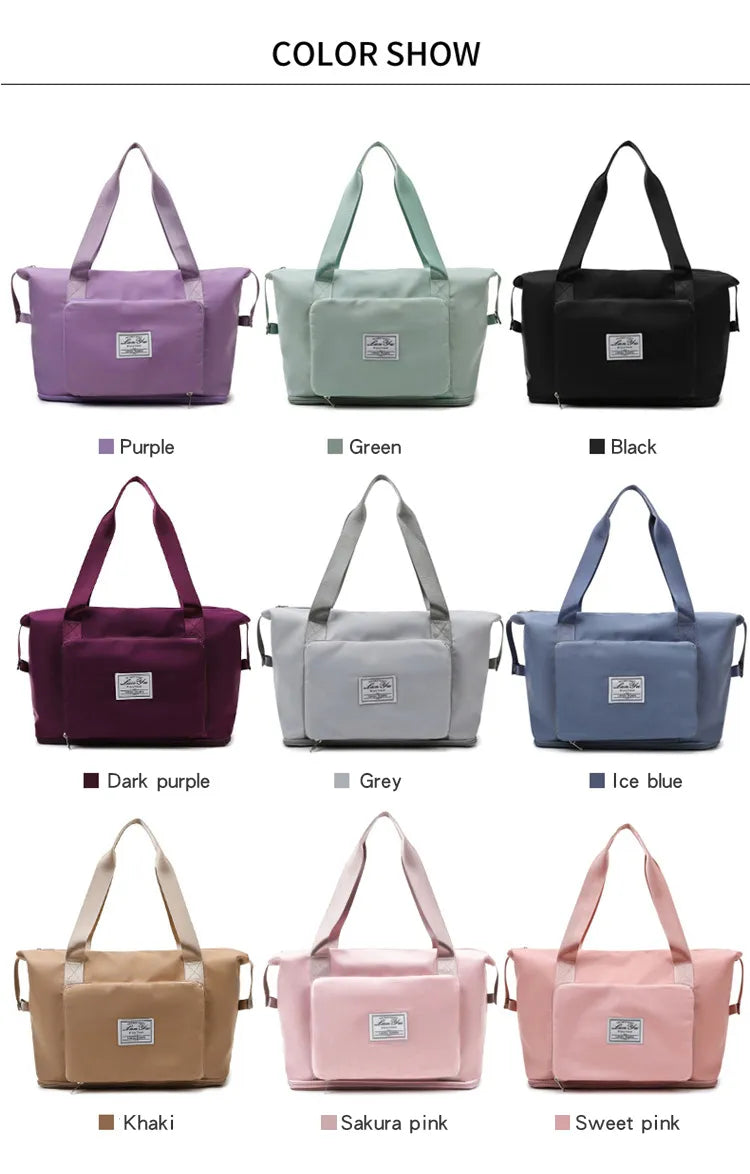 Bolso de viaje plegable para mujer