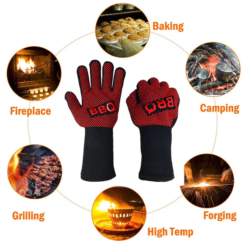 Hitzebeständiger Grillhandschuh