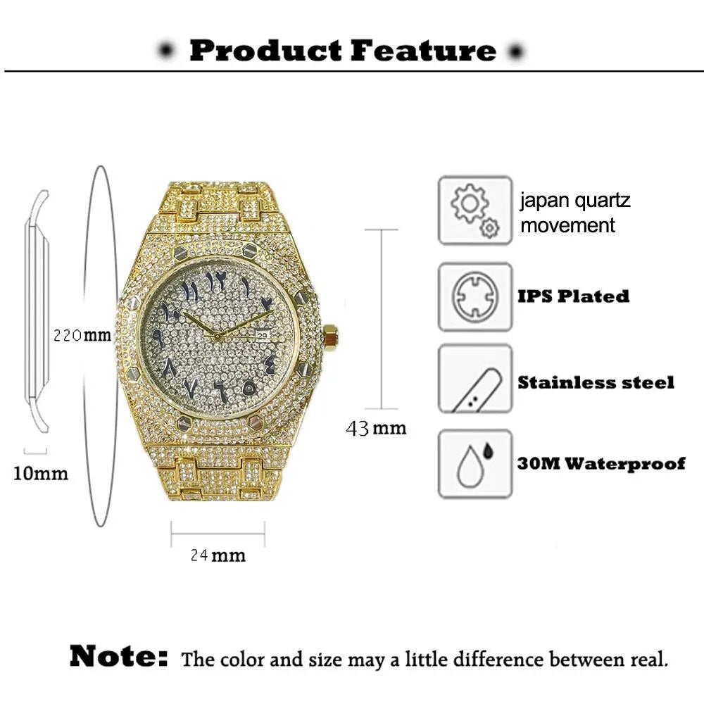 Waterproof  Luxury Fashion Watch For Men