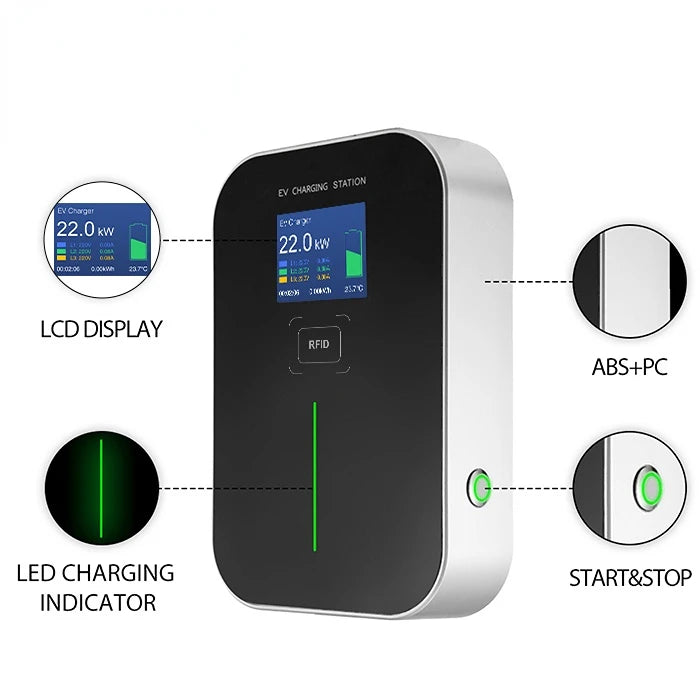 22kw EV  Electric Car Charging Station
