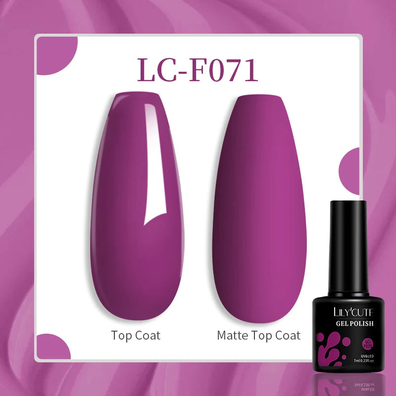 Thermal Gel Nail Polish 3-layers